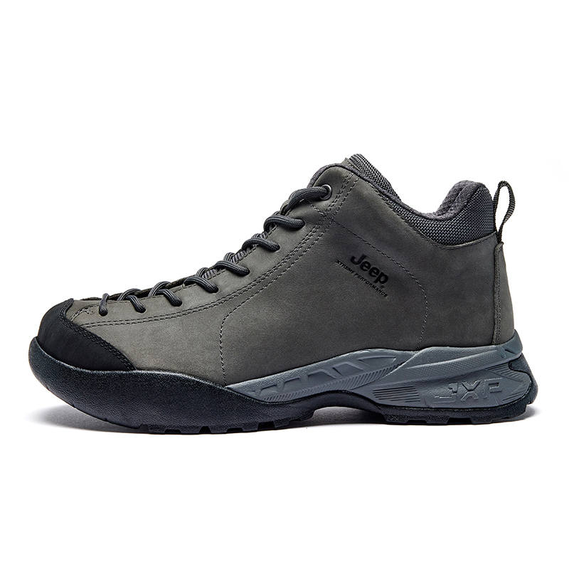 Jeep Jeep Short Combat Boots Platform Men's Gray