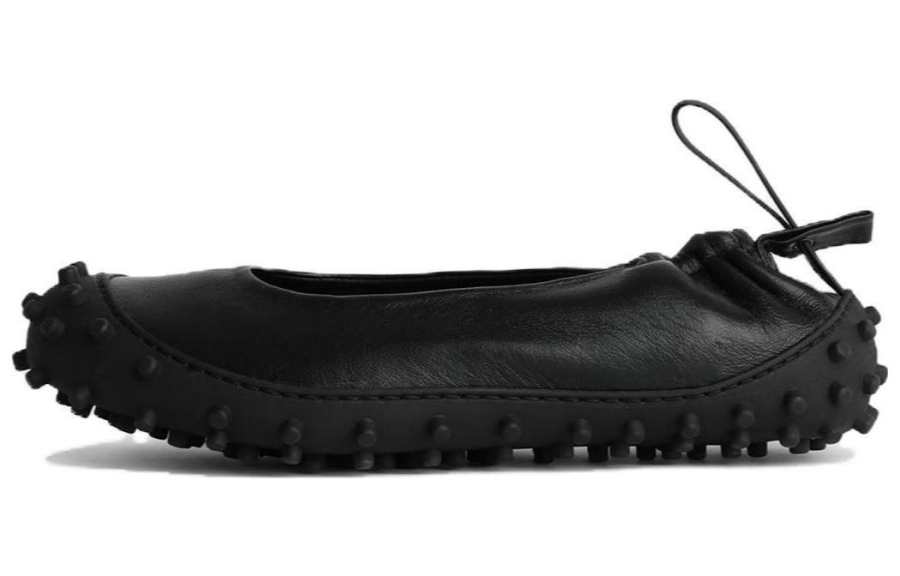 Sunnei Leather Low top Casual Shoes Unisex Black