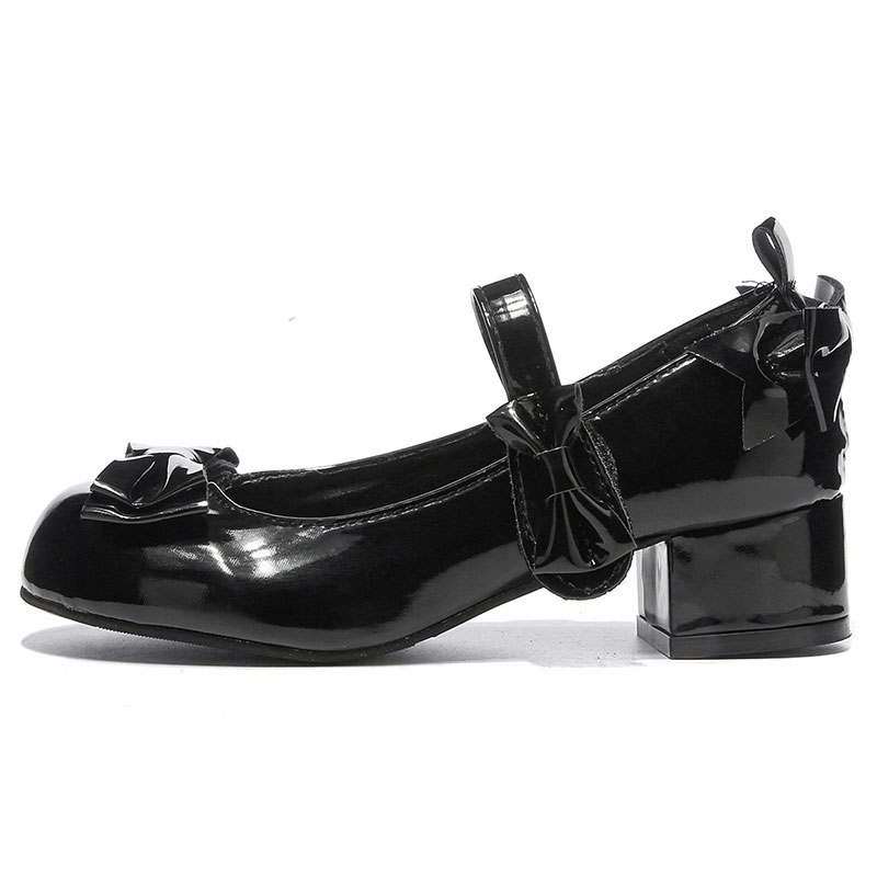 XIAOHONGREN Synthetic Leather Mary Jane Shoes Women's