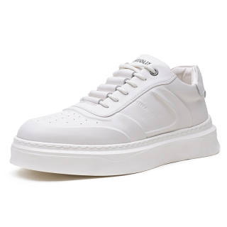 JUMP&FISH Cow Split Leather Abrasion Resistant Low top Skateboard Shoes Men's