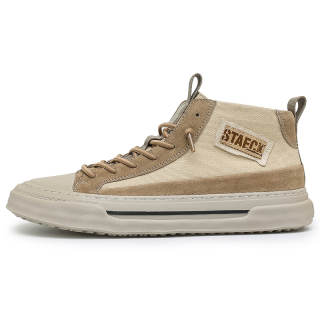 CALIFBULL Microfiber Leather Lightweight Breathable Lightweight And Breathable Mid top Skateboard Shoes Men's