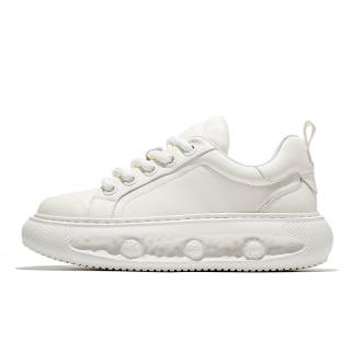 MOERBAI Skateboard Shoes Men's Low Top White/Gray