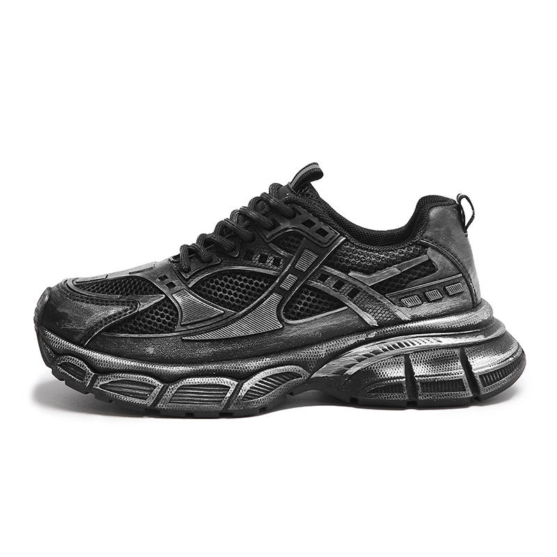 GONGNIUMEILI Pu Low top Chunky Sneakers Women's