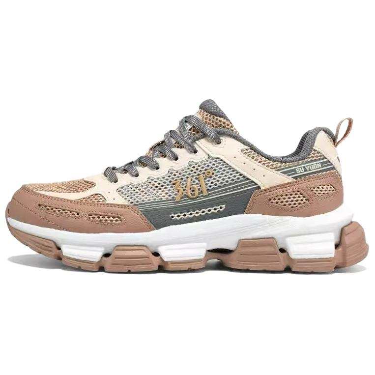 361° Wear resistant And Lightweight Low top Casual Shoes Men's Brown Beige Gray