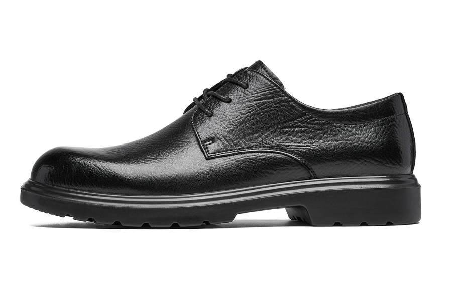 HLA Casual Leather Shoes Men's Black