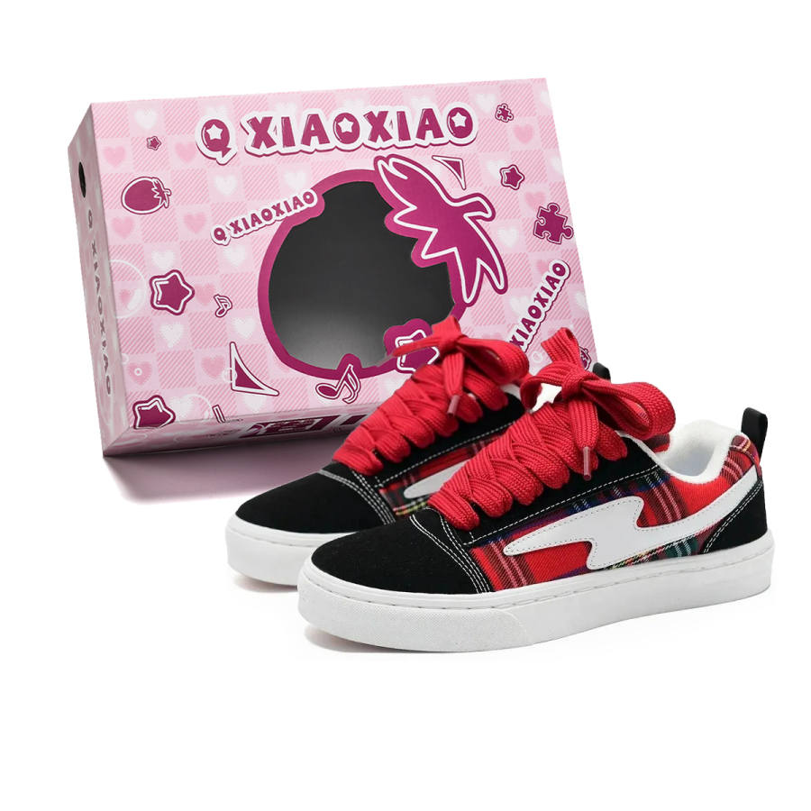 QUANXIAOXIAO Canvas Low top Skateboard Shoes Unisex