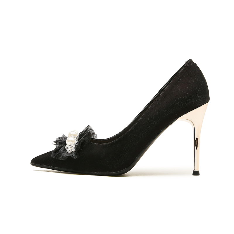 QITUMAUL Slim Heel High Heels Women's