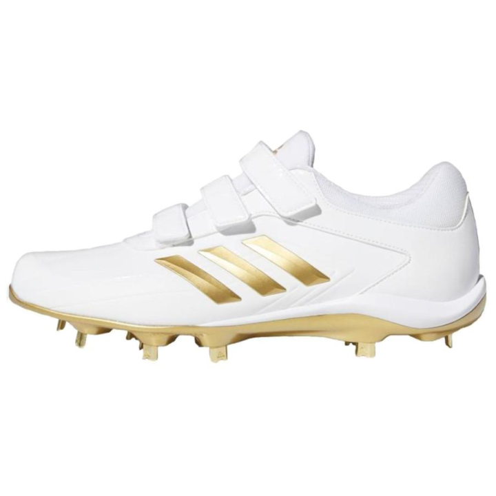 Adidas Adidas Adizero Stabile Low Top Upper Height Baseball Shoes Men's White Gold
