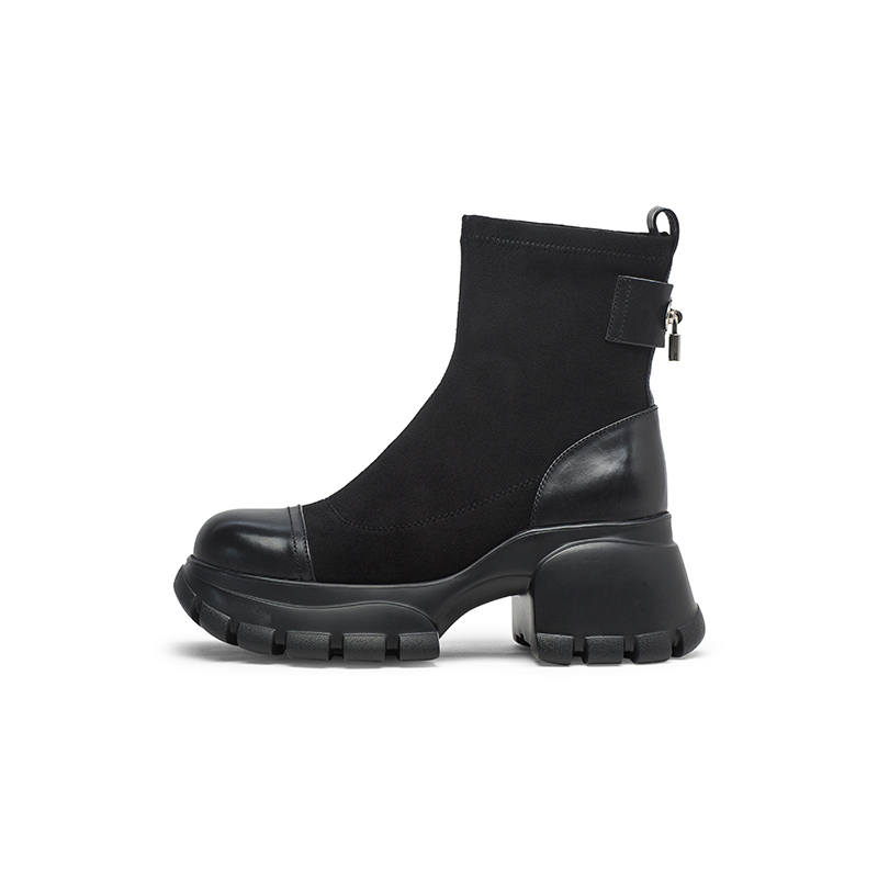 Coup De Foudre Fabric Ankle Boots 7cm Women's