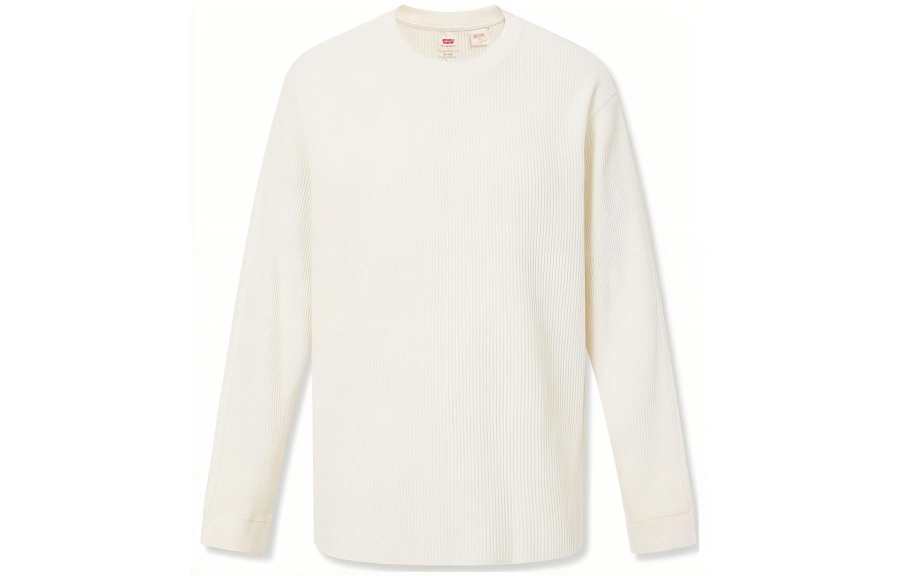 Levis Levis Sweatshirts Men's White Crew Neck Moderate Other