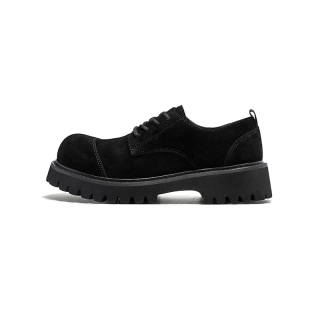 RZAAZ Nubuck Casual Shoes Unisex Black