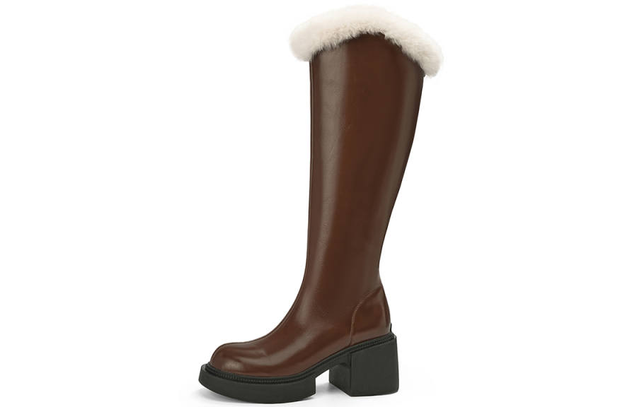 EBLAN EBLAN Knee high Boots Women's Brown