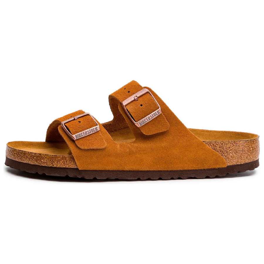 Birkenstock Slide Slippers Unisex Brown