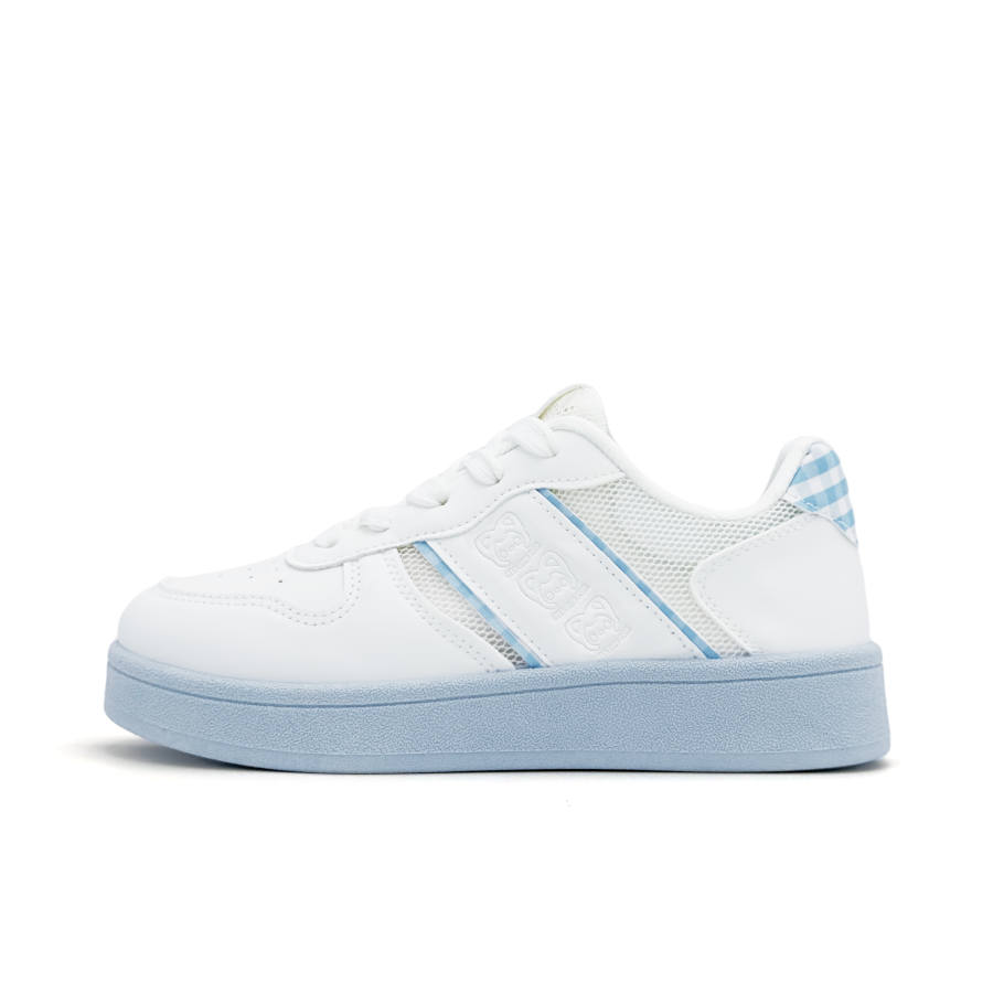 ALI THE FOX Skateboard Shoes Women's Low Top Beige Blue/Beige Yellow/Beige Pink