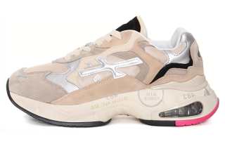 PREMIATA Minimalist Fashion Low top Casual Shoes Women's Beige