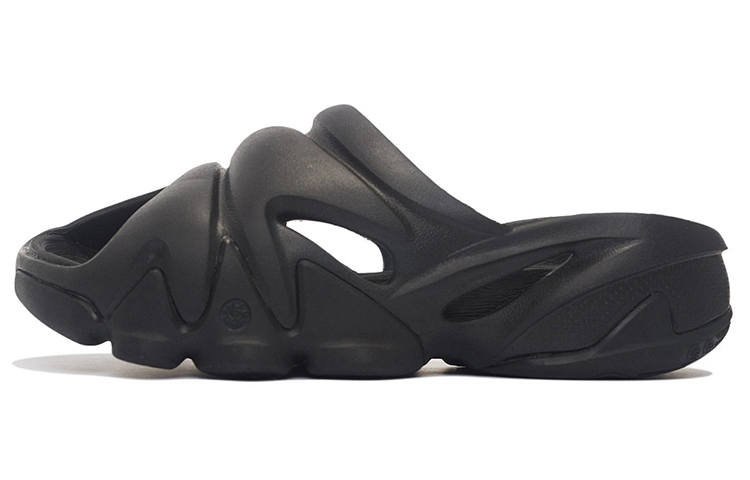 Li-Ning Li Ning Quiet Abrasion Resistant Slide Slippers Men's Black