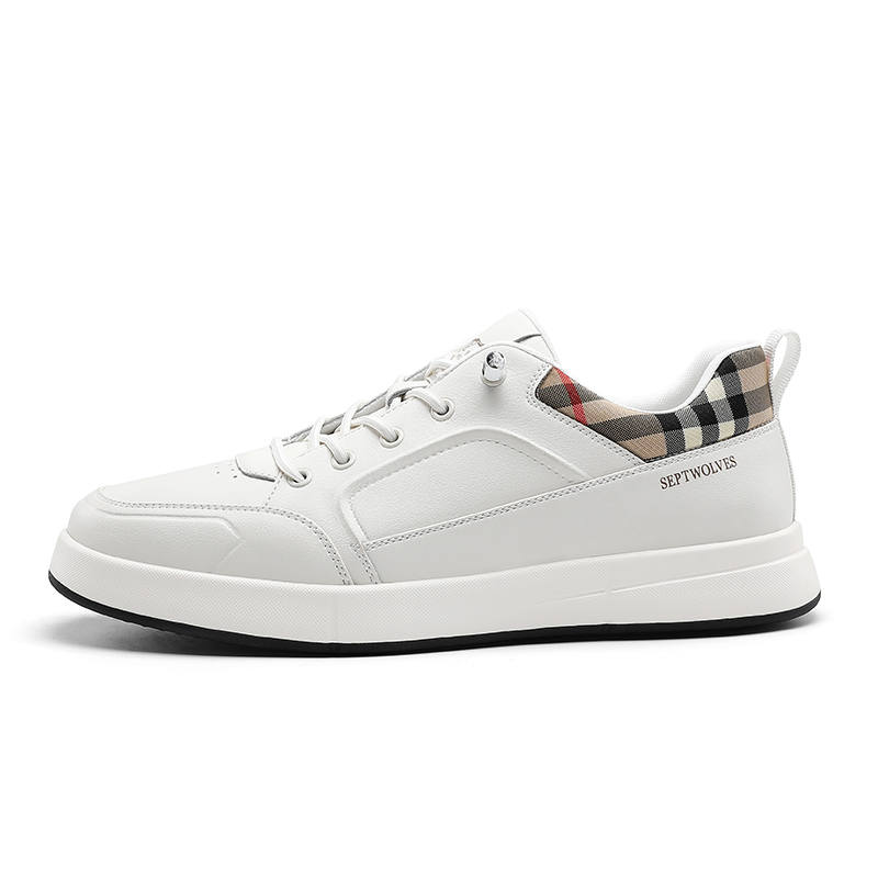 SEPTWOLVES Lightweight Anti Slip Low top Casual Versatile Elastic Bands Skateboard Shoes Men's HD