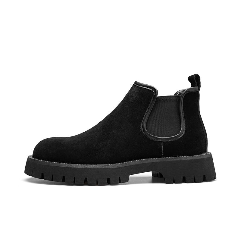 PARDASAUL PARDASAUL Cow Leather Short Chelsea Boots Men's