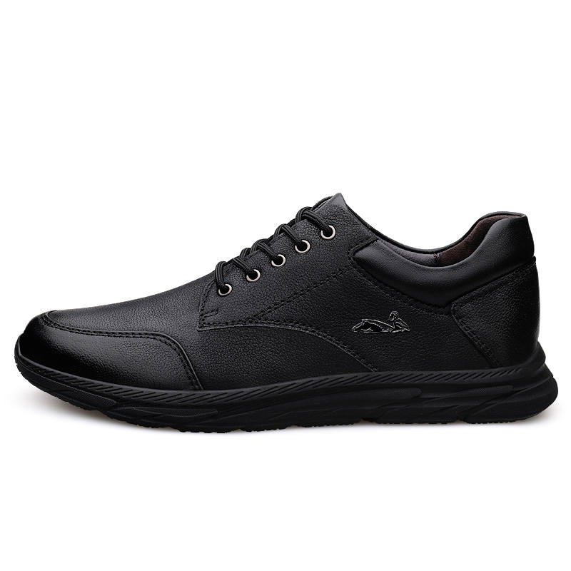 YINGLUNQISHI Top Grain Cow Leather Casual Shoes Men's