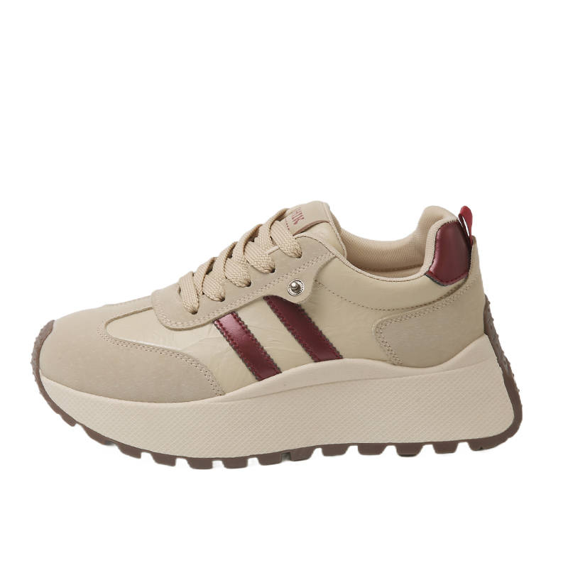 REIHUNG Synthetic Leather Low top Casual Shoes Women's
