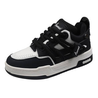 ANNAI Cow Split Leather Mid top Skateboard Shoes Women's