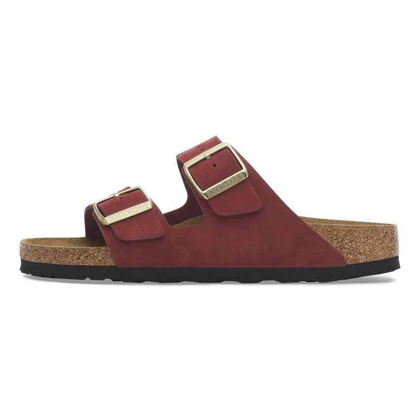 Birkenstock EVA Slip Resistant Slide Slippers Women's Dark Red Regular