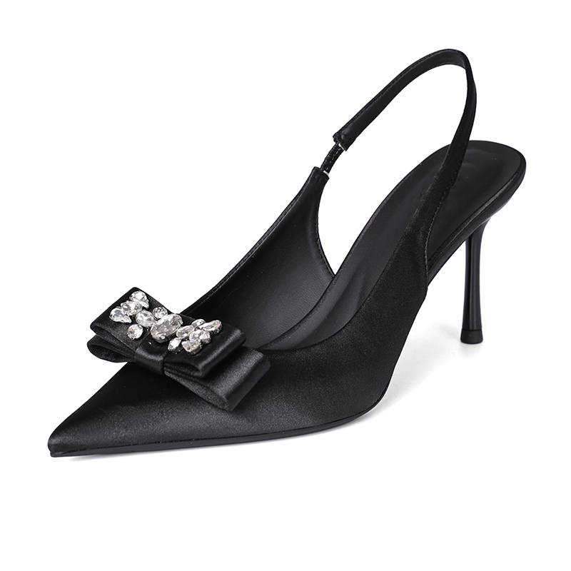 YAFEI XUANYU Silk Slim Heel High Heels Women's