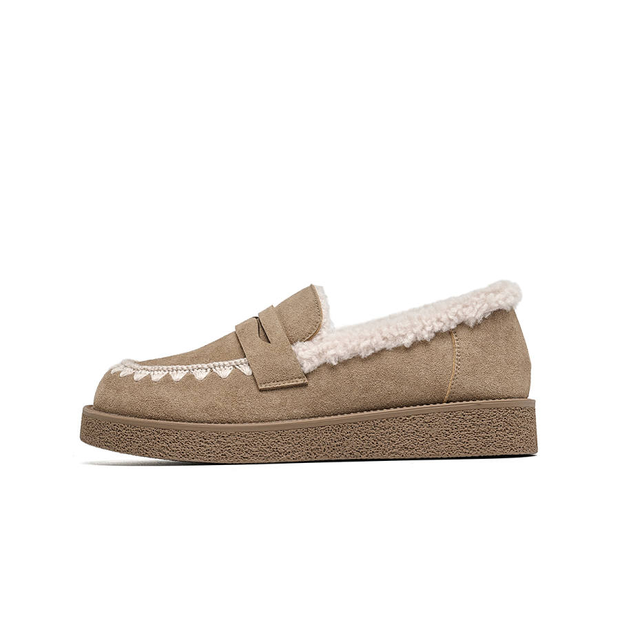 EBLAN Women's Casual Shoes Women's Khaki