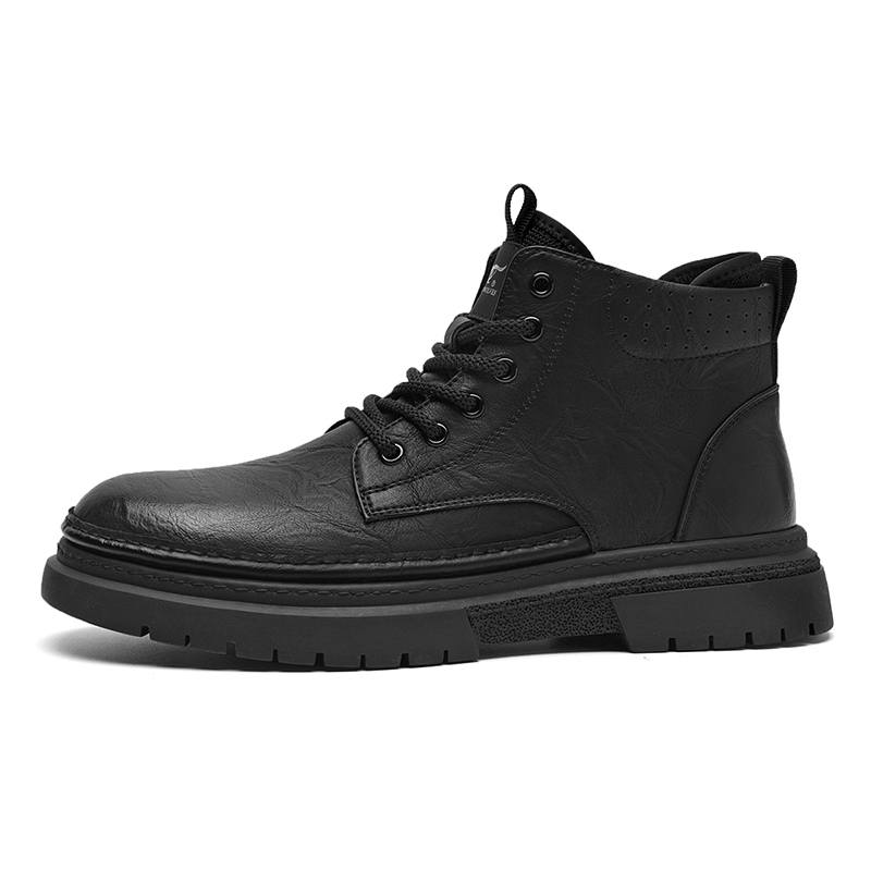 SEPTWOLVES SEPTWOLVES Short Mid Calf Combat Boots Men's Black