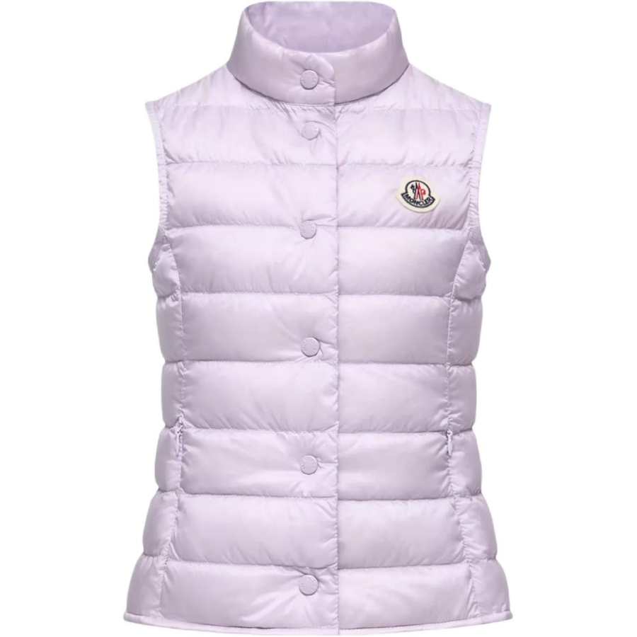Moncler Down Vest Liane SS26 Light Purple Kids'