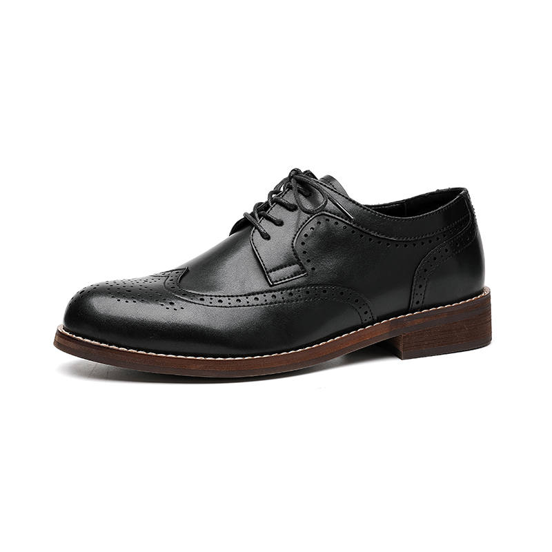 LUOMENG LUOMENG Dress Shoes Men's Low Top Black
