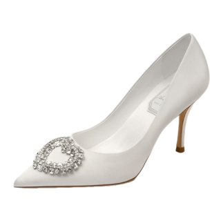 Houseofavenues High Heels Women's White
