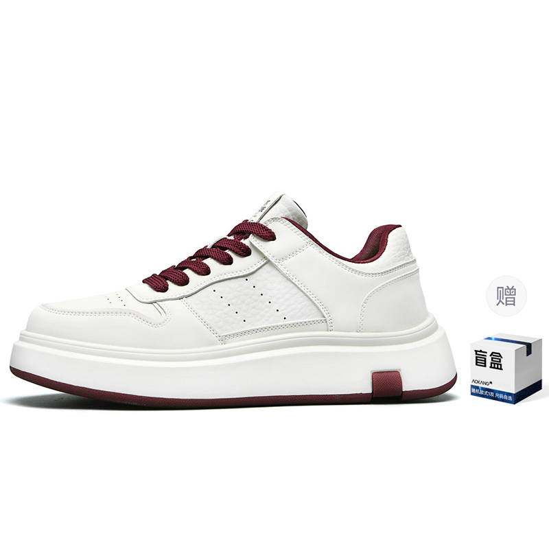 AOKANG Skateboard Shoes Unisex Low Top White, Red, Black, White, Green, Blue