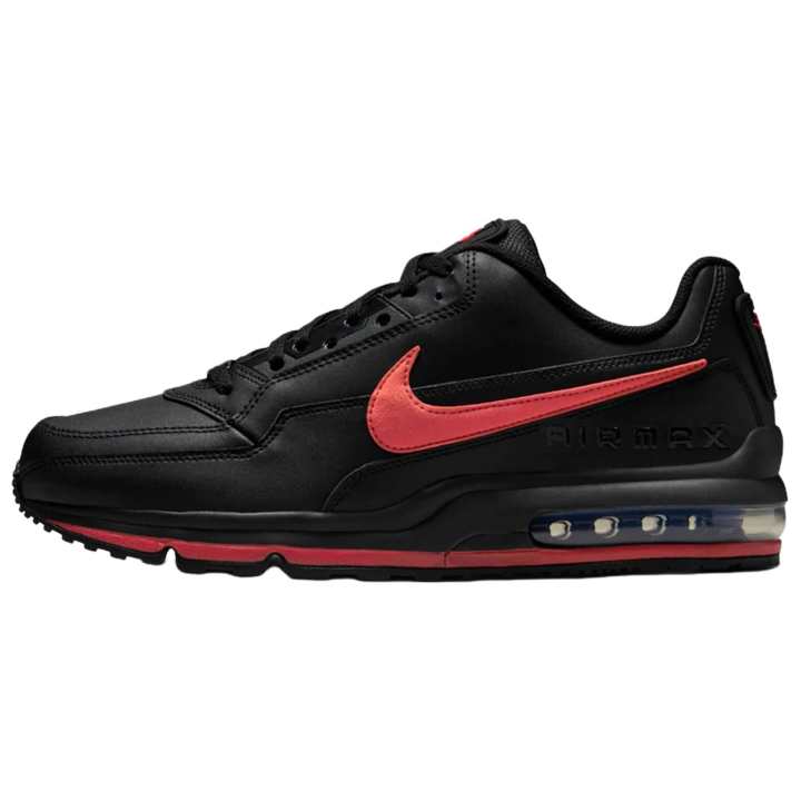 Nike Nike Air Max LTD 3 Abrasion Resistant Abrasion Resistant Low top Casual Shoes Men's Black Red