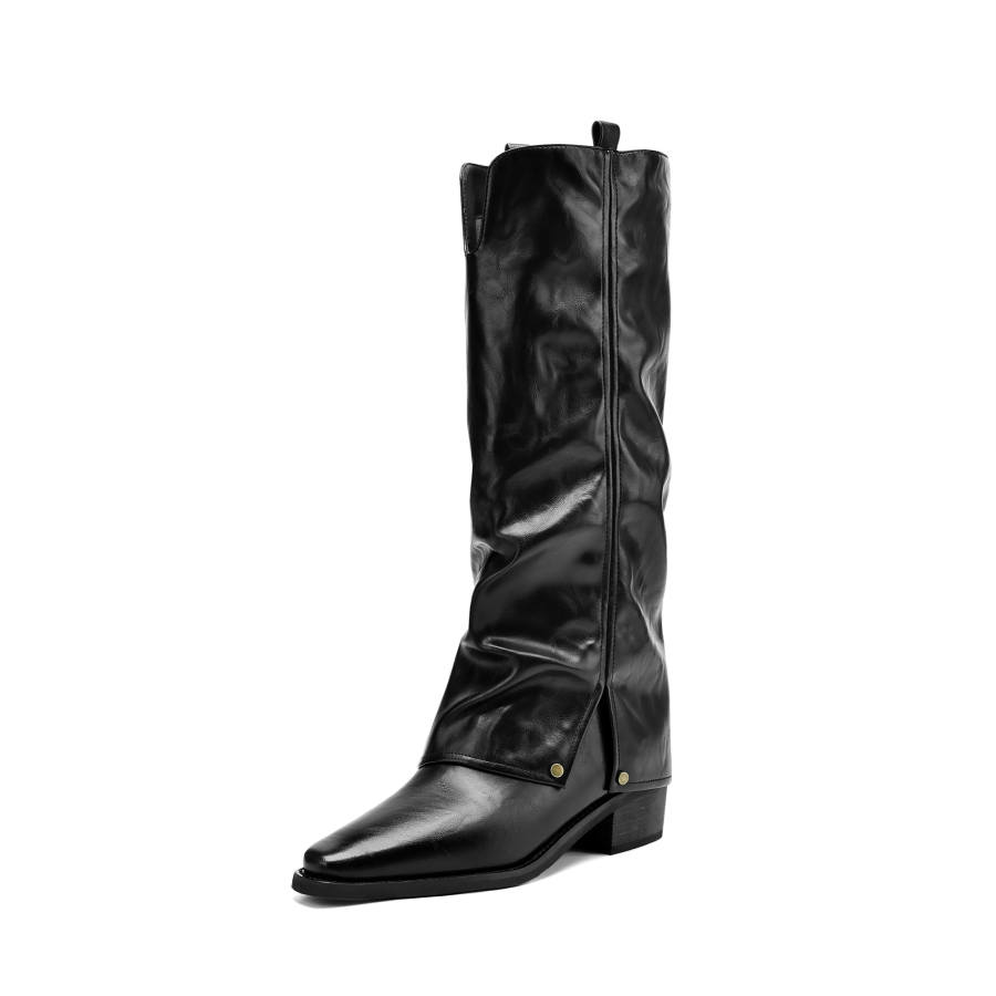 DAPHNE DAPHNE Pu Knee high Boots Women's