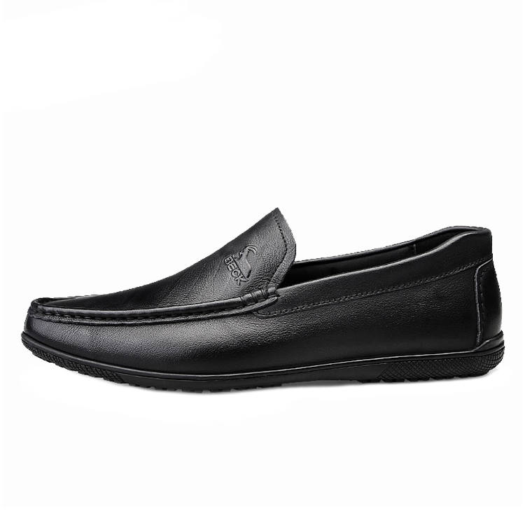 BECK Casual Leather Shoes Men's Low Top Brown
