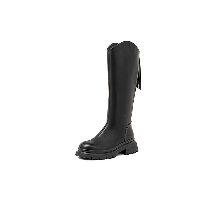 COMELY COMELY Cow Leather Knee high Boots Women's
