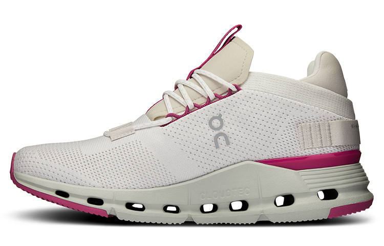 On On Women's Cloudnova 'Undyed White CarnatiOn'