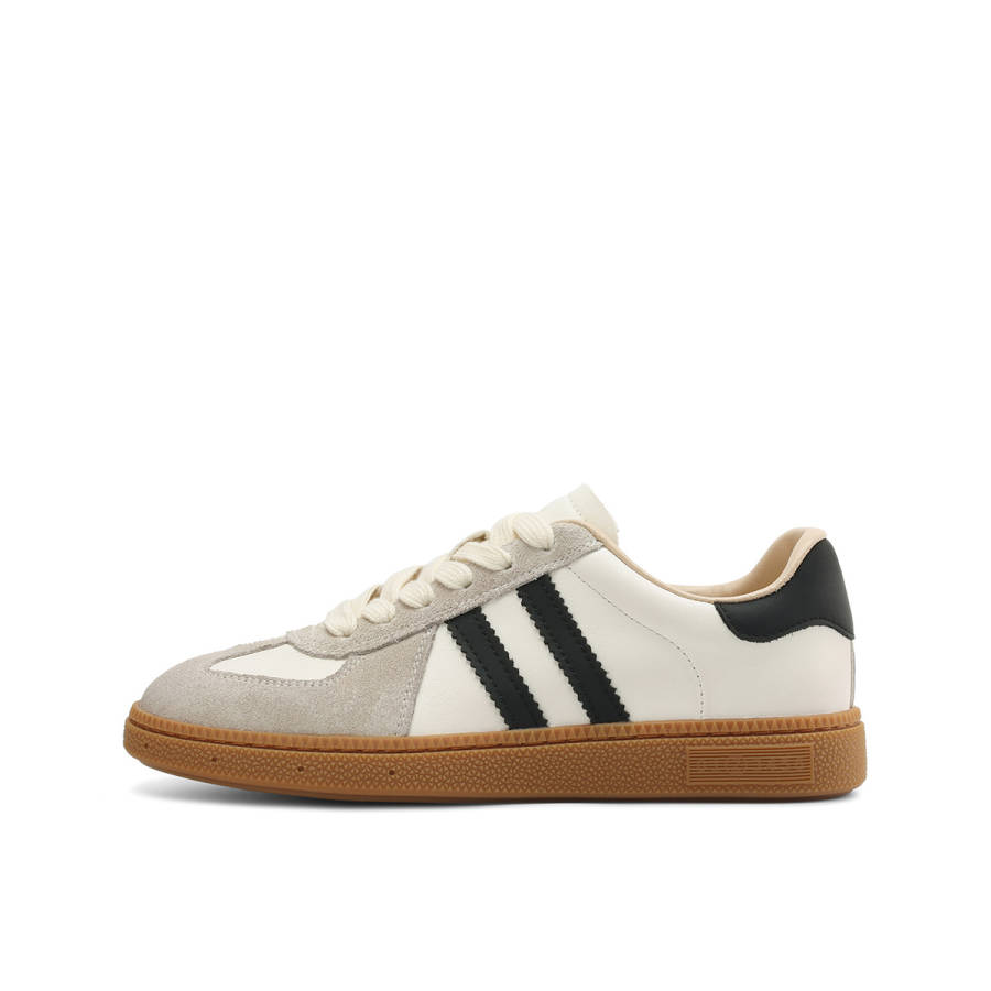 BOERDIQI Cow Leather Lightweight Breathable Lightweight And Breathable Low top Skateboard Shoes Women's