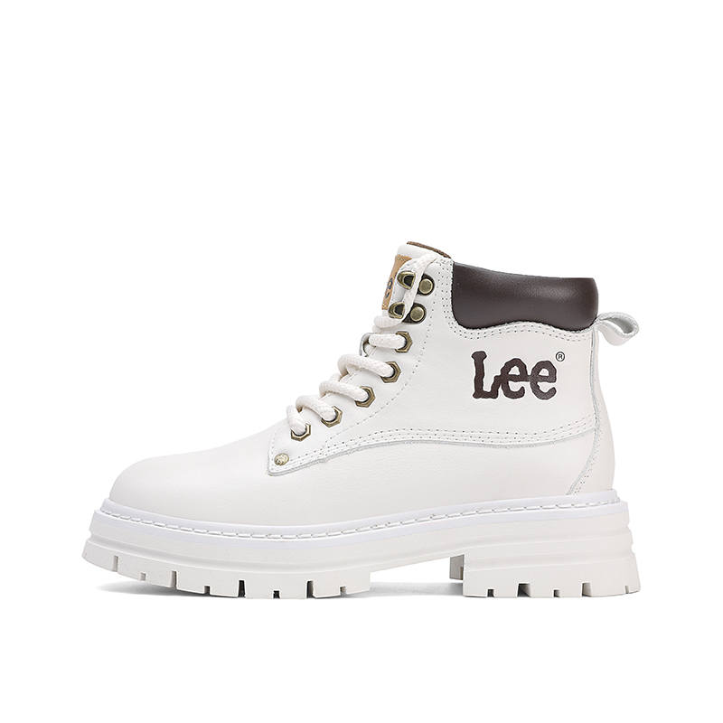 Lee Combat Boots Women's Beige/Green/Black/Light Purple/Blue/Pink