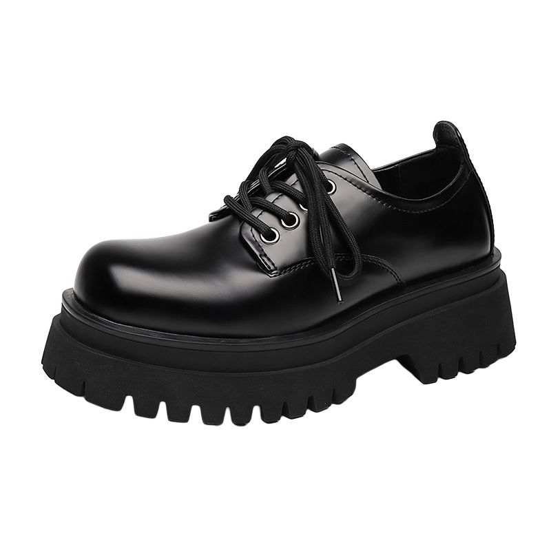 V05 Microfiber Leather Men's Casual Shoes Men's Black
