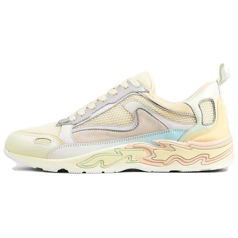 Sandro Pembe Flame Low top Casual Shoes Women's Light Yellow