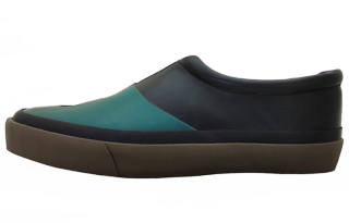 CONP Pu Stylish Skateboarding Shoes Unisex Green Purple