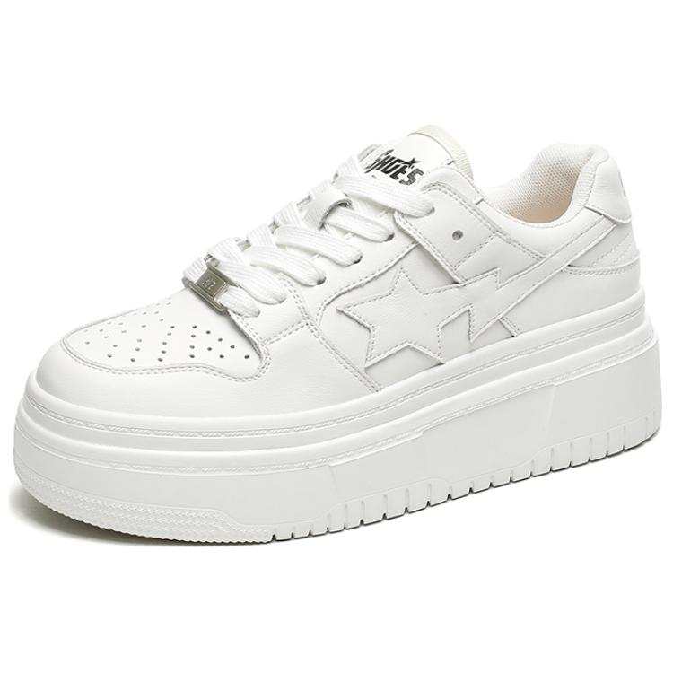ACEMICKY ACEMICKY Cow Split Leather Height Increasing Skateboard Shoes Women's