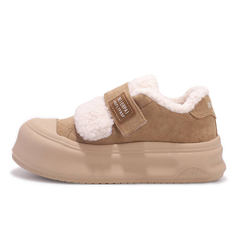 JIONGSEN Fleece Lined, Trendy Versatile Cushioning Slip Resistant Abrasion Resistant
