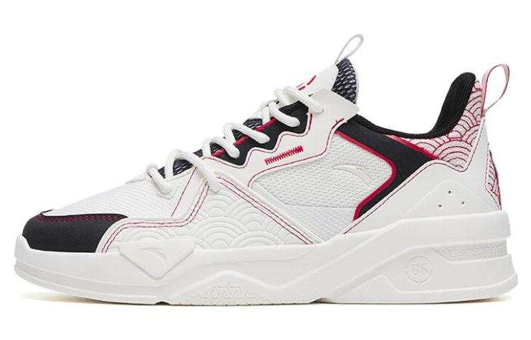 Anta G6 Soup Cushioning Slip Resistant Abrasion Resistant Low top Sports Casual Shoes Women's White Black Red
