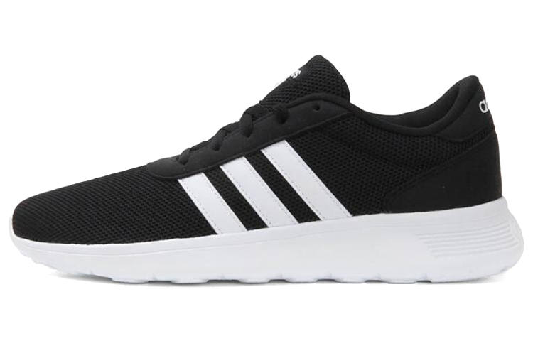 Adidas Neo Cushioning Slip Resistant Abrasion Resistant Low top Casual Shoes Unisex Black White