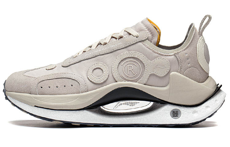 Li-Ning Li Ning Shadow CRC Rebound Low top Casual Shoes Women's Moonlight Gray
