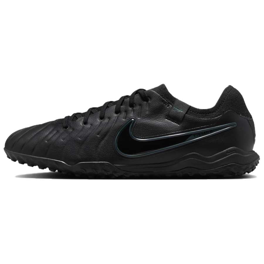 Nike Nike Tiempo Legend 10 Pro TF Turf Artificial Turf Slip Resistant Abrasion Resistant Rugby Shoes Unisex Black