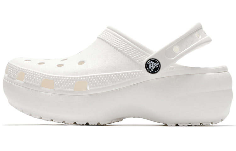 Crocs Crocs Classic Platform Clog White Women's
